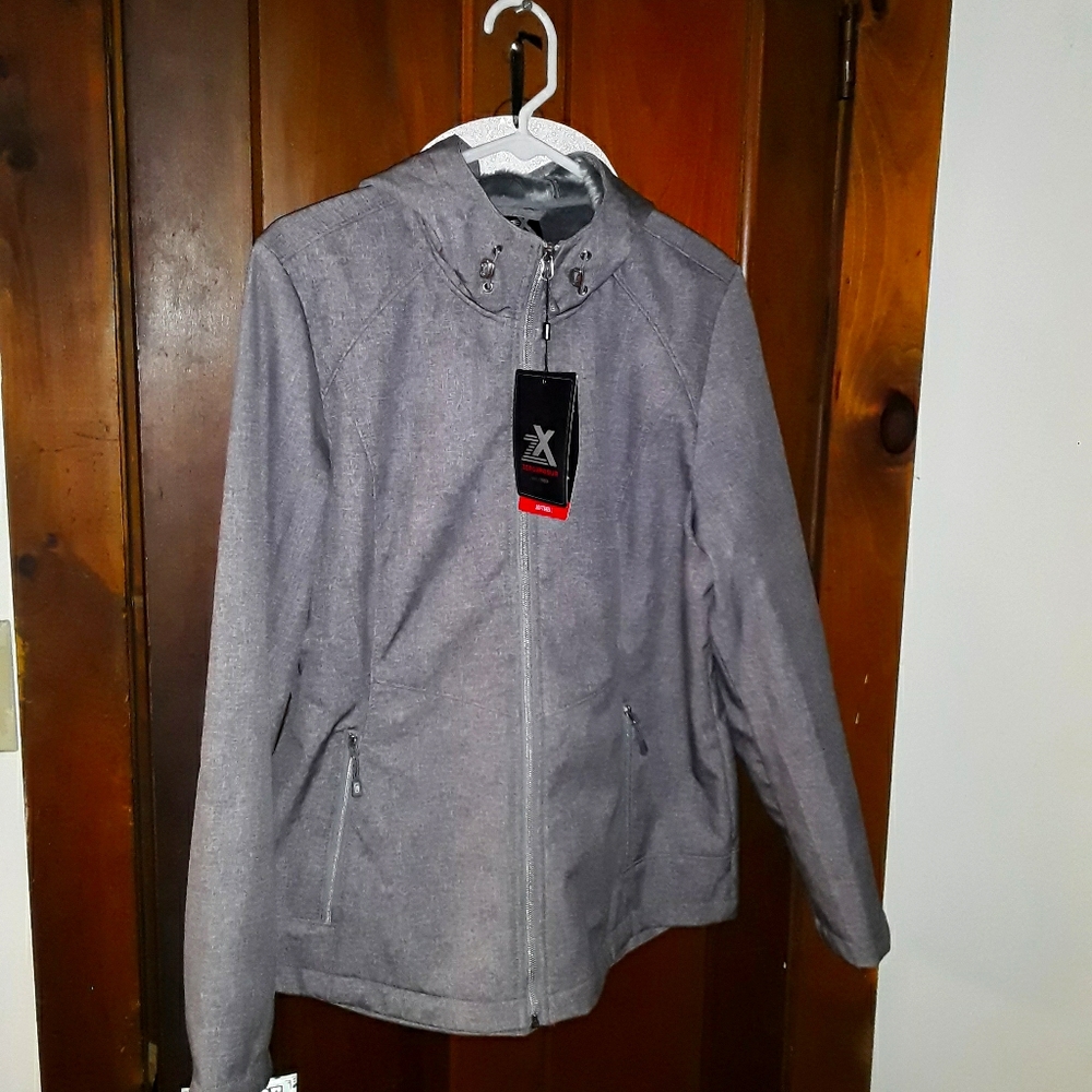 Zeroxposur fleece lined soft shell jacket. NWT